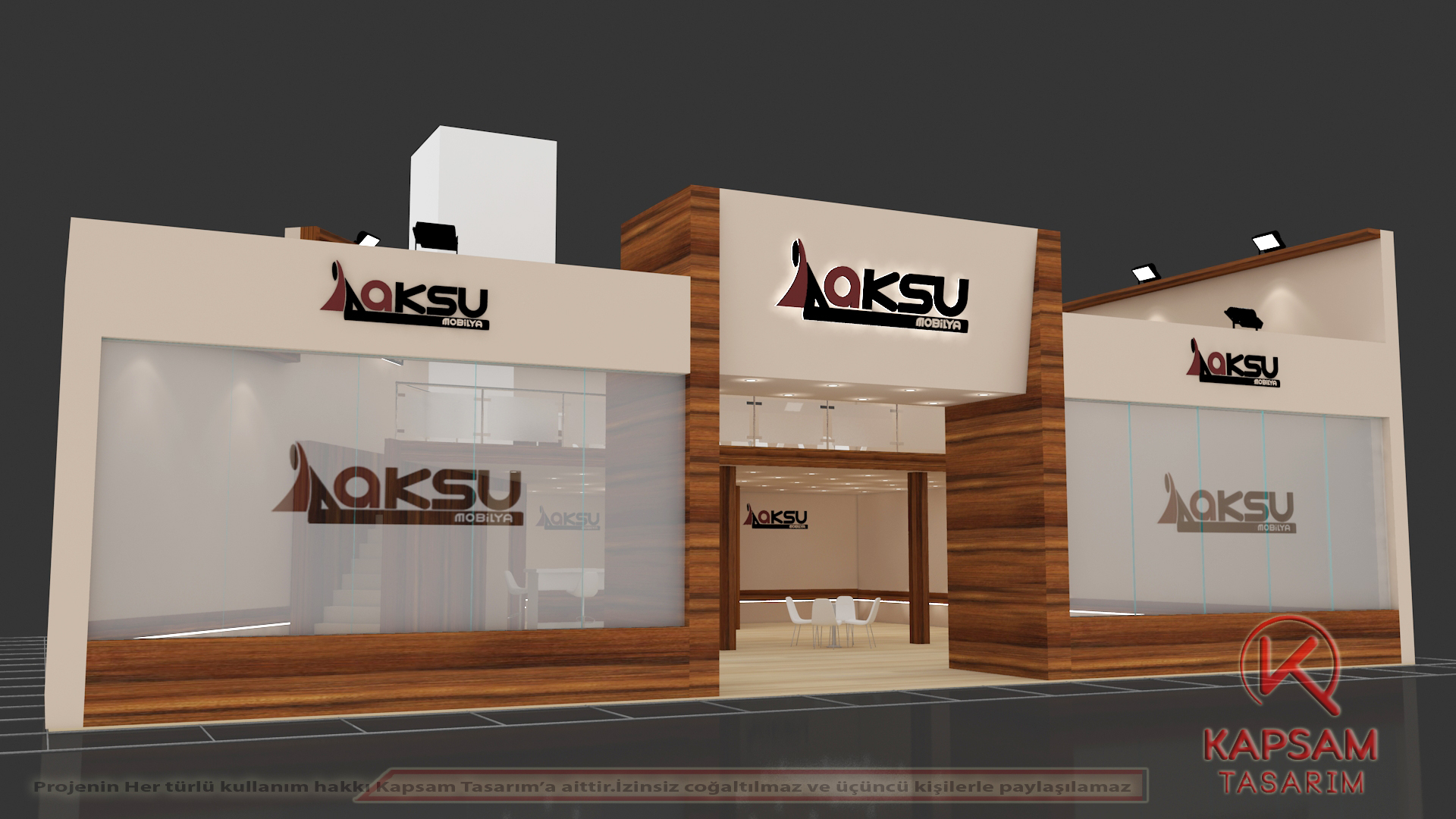 FURNİTURE MOBİLYA FUARI AKSU MOBİLYA Avm Standları